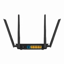 Router Asus Gigabit Rt-ac1200 V2, Doble Banda 2.4ghz 300mbps, 5ghz 867mbps, 4xlan, 4 Antenas